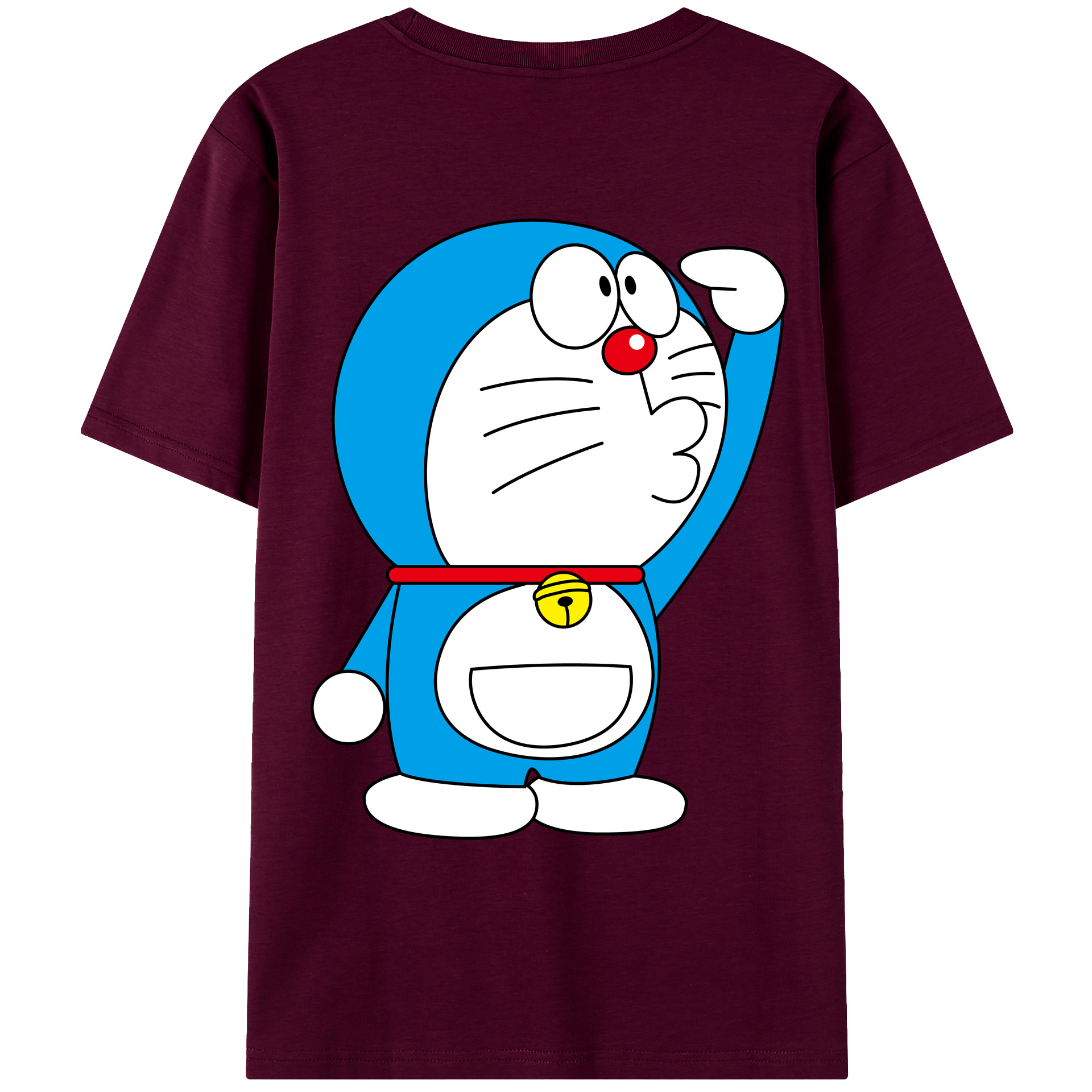 （画像用） ドラえもん Doraemon レディース半袖Tシャツ(バックプリント)